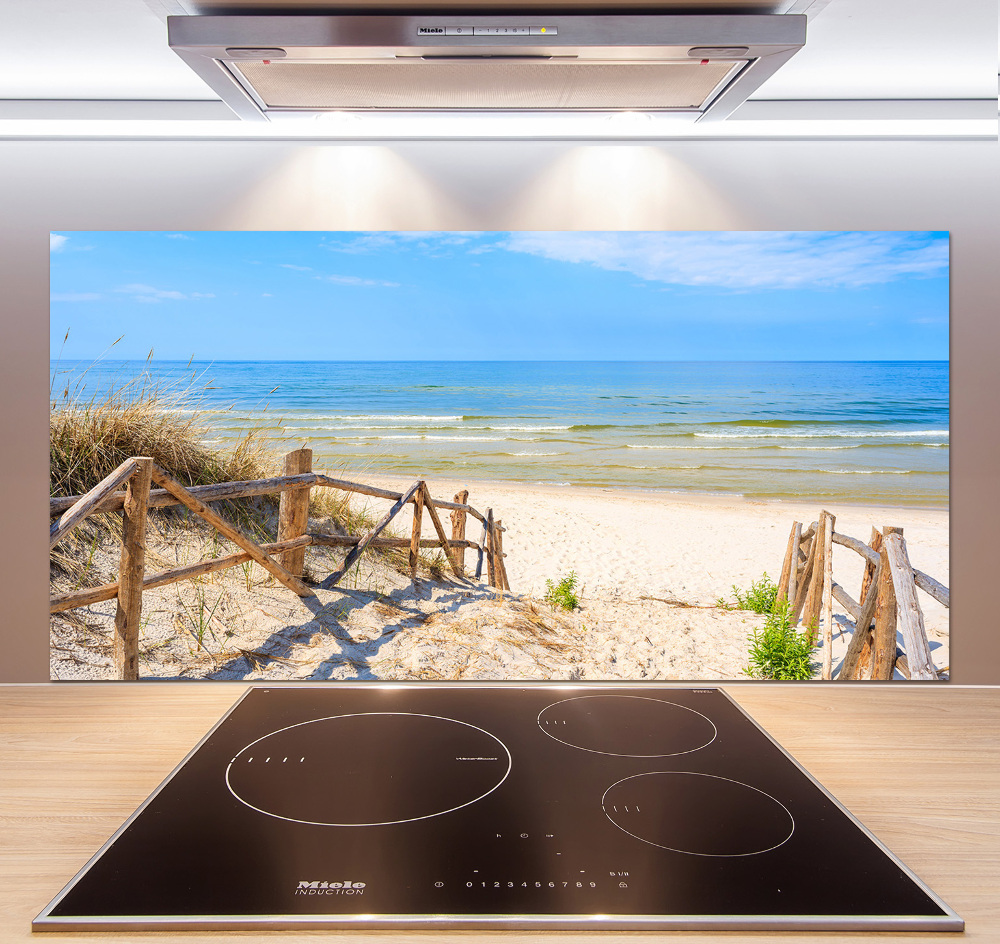 Panel do kuchni Wejście na plażę