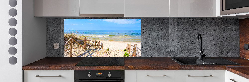 Panel do kuchni Wejście na plażę