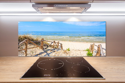 Panel do kuchni Wejście na plażę
