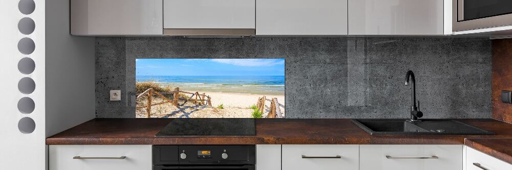 Panel do kuchni Wejście na plażę