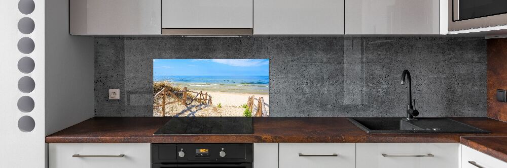 Panel do kuchni Wejście na plażę