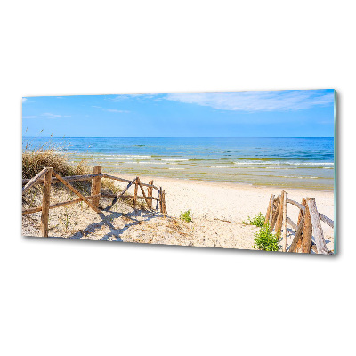 Panel do kuchni Wejście na plażę
