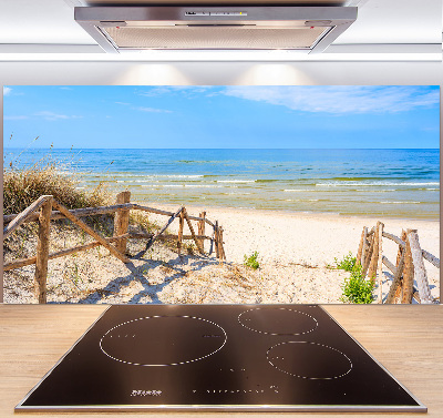 Panel do kuchni Wejście na plażę