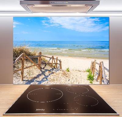 Panel do kuchni Wejście na plażę
