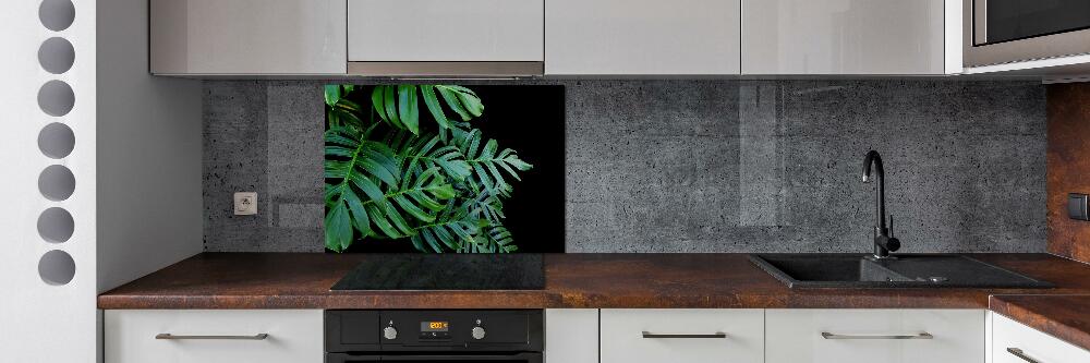 Panel między meble w kuchni Monstera
