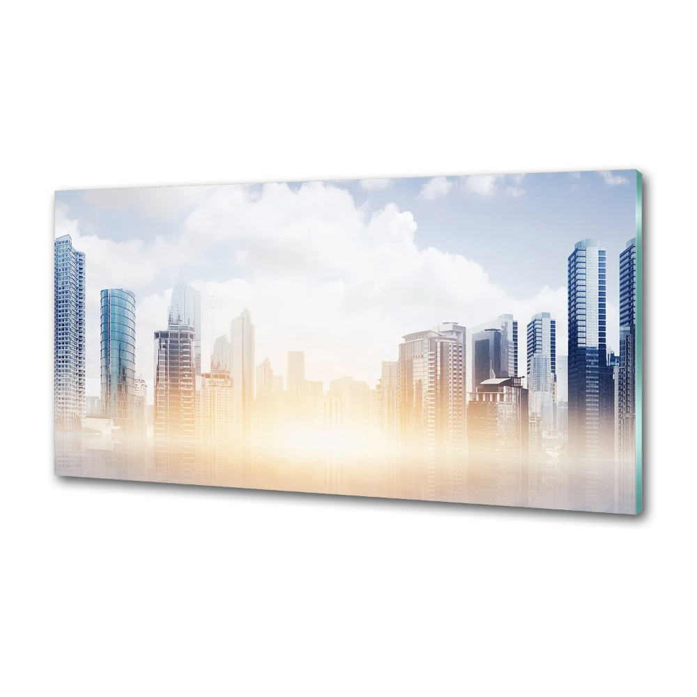 Panel do kuchni Drapacze chmur