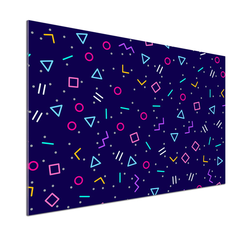 Panel do kuchni Geometryczne tło