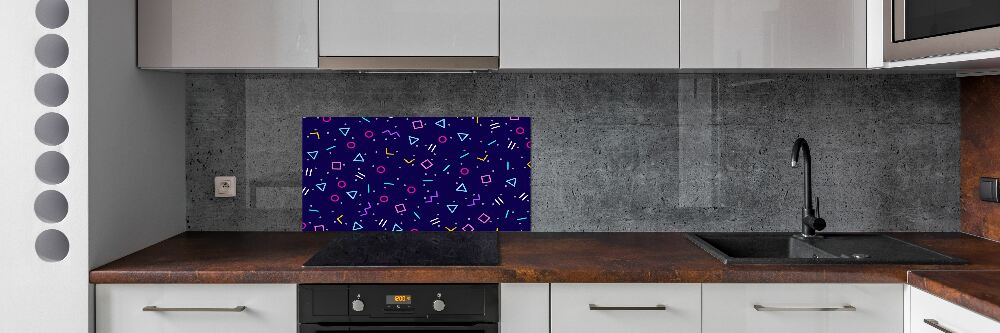 Panel do kuchni Geometryczne tło