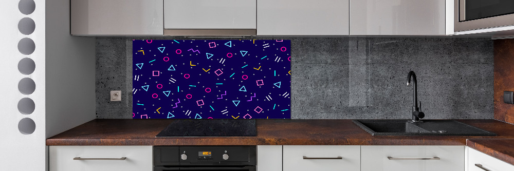 Panel do kuchni Geometryczne tło