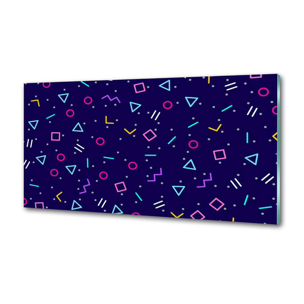 Panel do kuchni Geometryczne tło