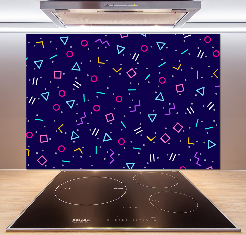 Panel do kuchni Geometryczne tło