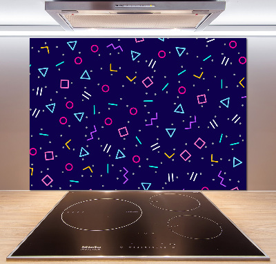 Panel do kuchni Geometryczne tło