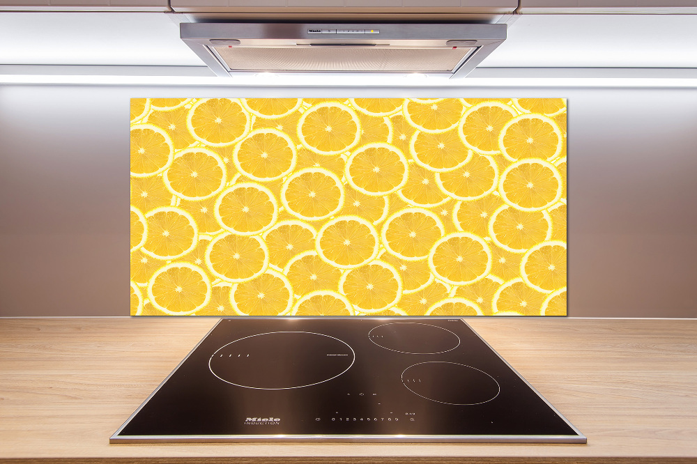 Panel do kuchni Plastry cytryny