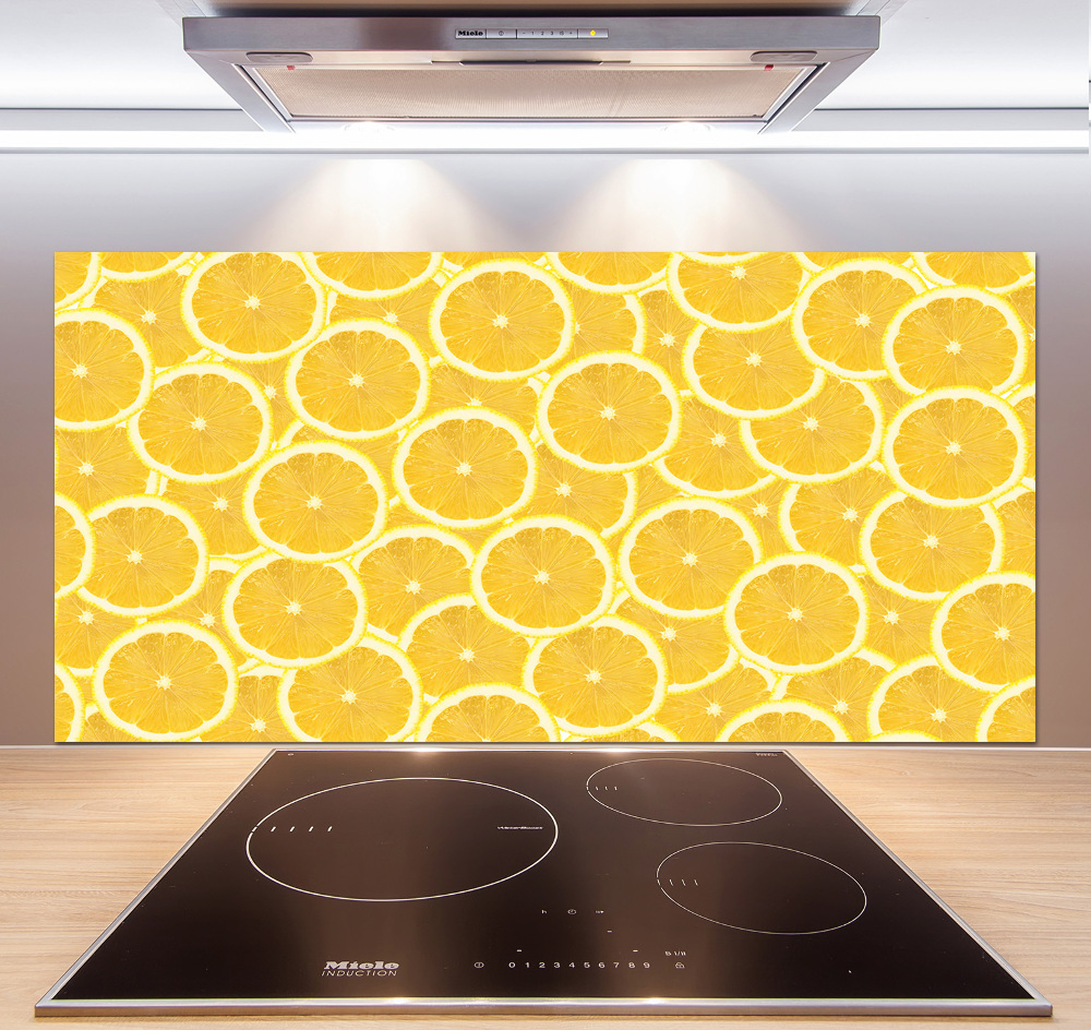 Panel do kuchni Plastry cytryny