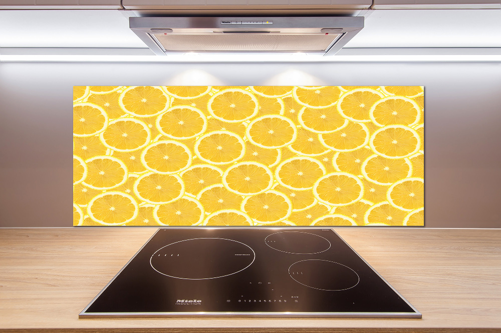 Panel do kuchni Plastry cytryny