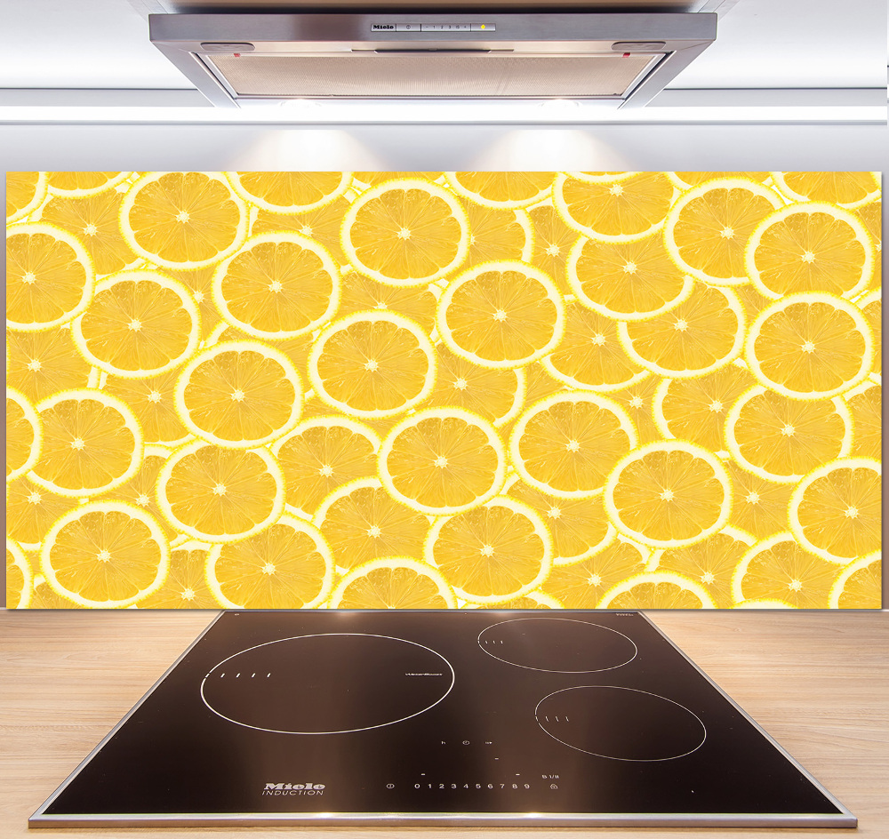 Panel do kuchni Plastry cytryny