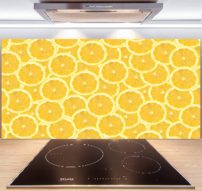 Panel do kuchni Plastry cytryny