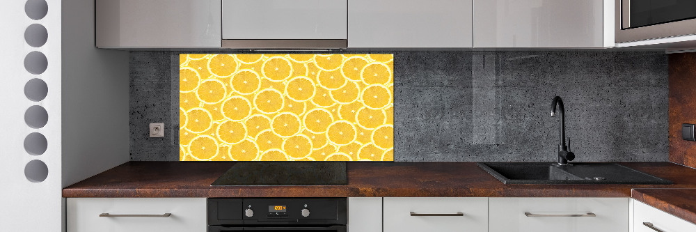 Panel do kuchni Plastry cytryny