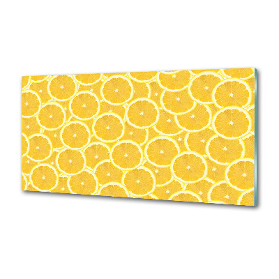 Panel do kuchni Plastry cytryny