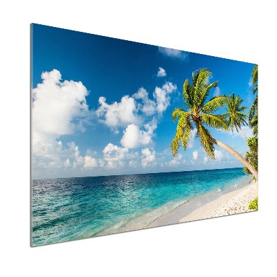Panel do kuchni Malediwy plaża
