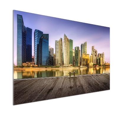 Panel między meble w kuchni Singapur