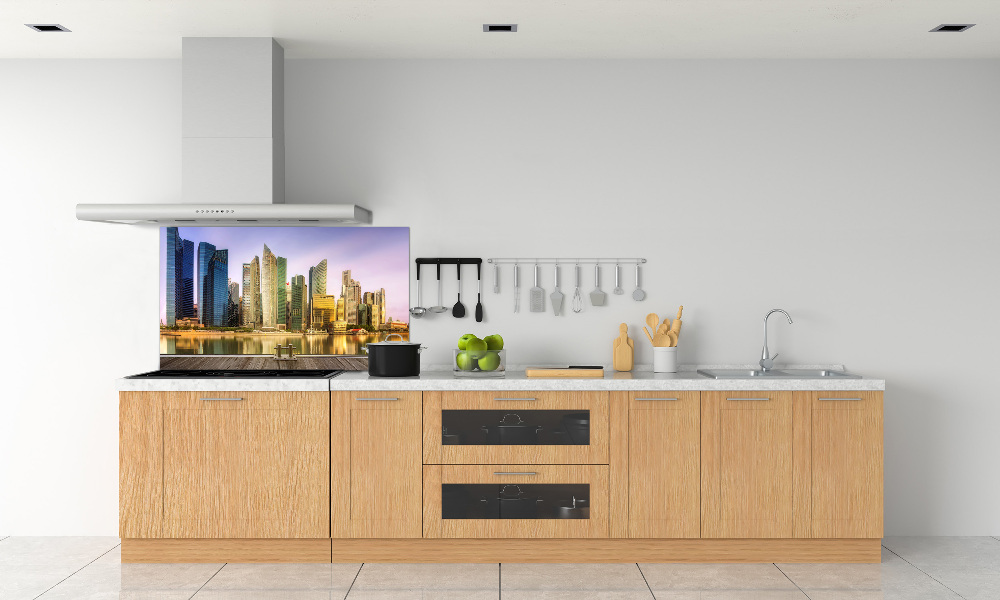 Panel między meble w kuchni Singapur