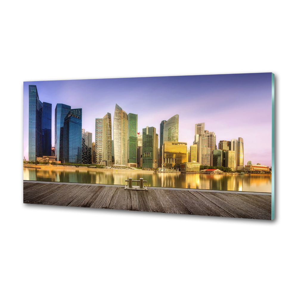 Panel między meble w kuchni Singapur
