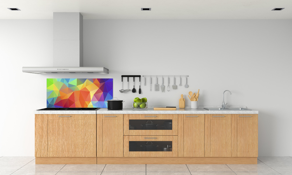 Panel do kuchni Geometryczne tło