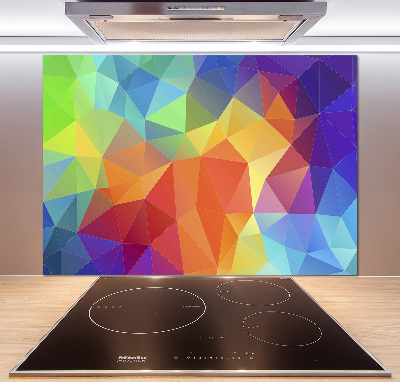 Panel do kuchni Geometryczne tło