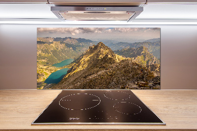 Panel do kuchni Morskie oko Tatry