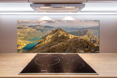 Panel do kuchni Morskie oko Tatry