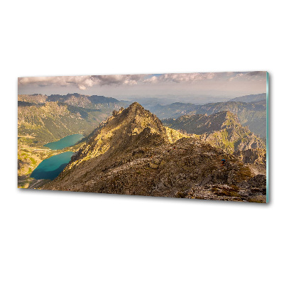 Panel do kuchni Morskie oko Tatry