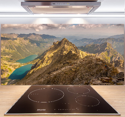 Panel do kuchni Morskie oko Tatry