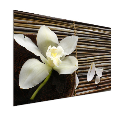 Panel między meble w kuchni Orchidea