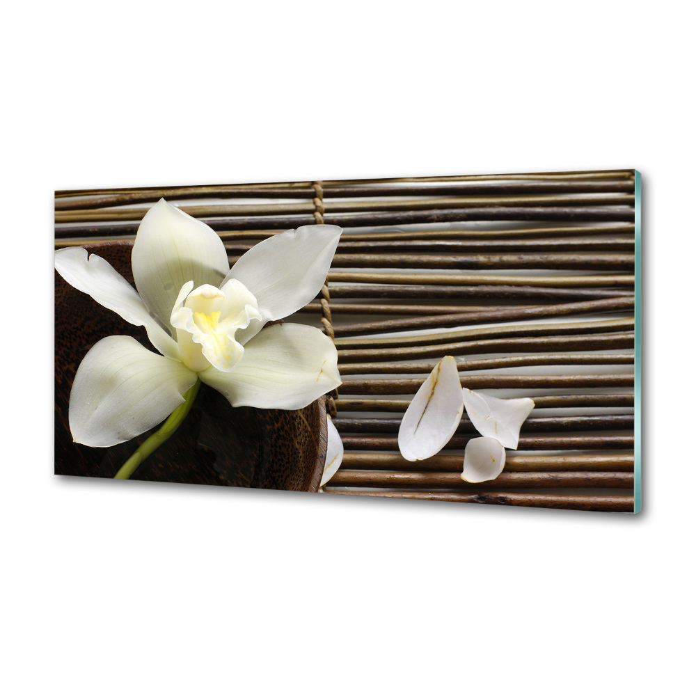 Panel między meble w kuchni Orchidea