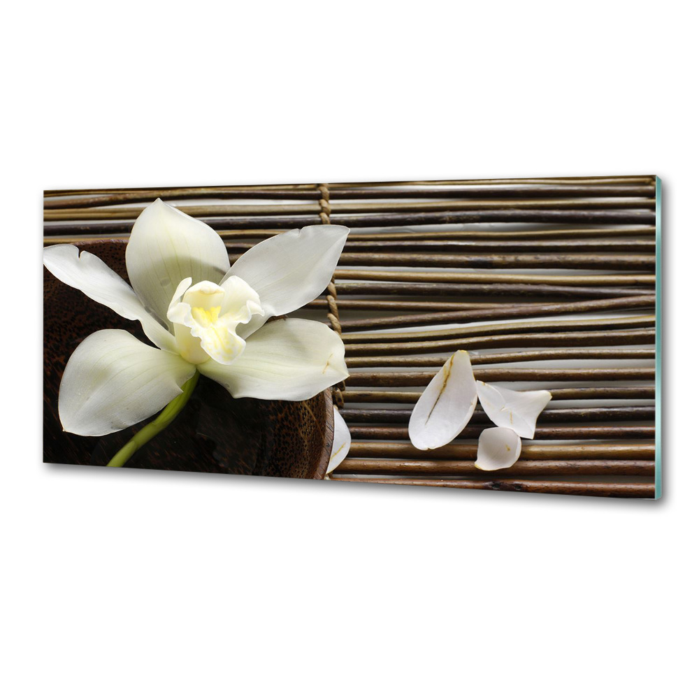 Panel między meble w kuchni Orchidea