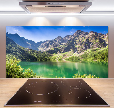 Panel do kuchni Morskie oko Tatry