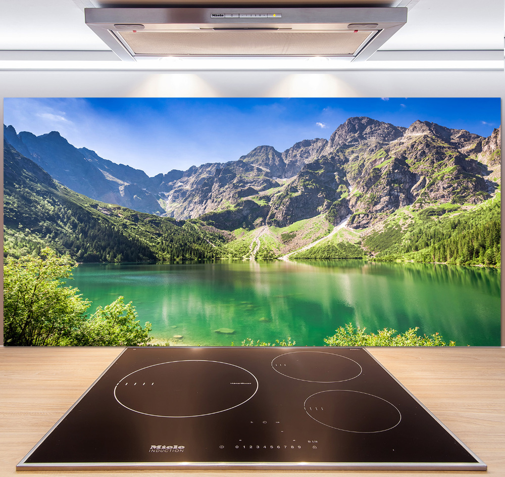 Panel do kuchni Morskie oko Tatry