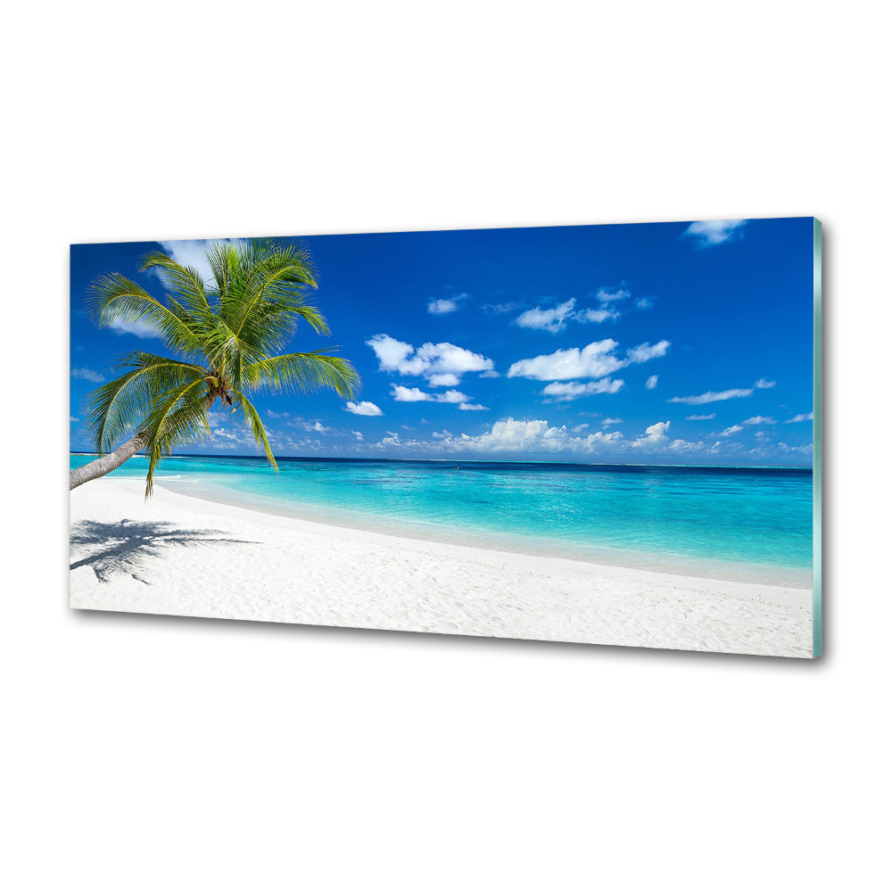 Panel do kuchni Tropikalna plaża