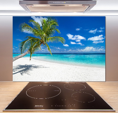 Panel do kuchni Tropikalna plaża