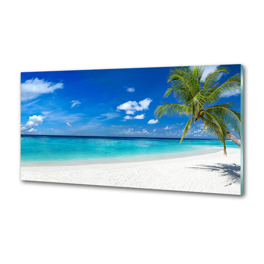 Panel do kuchni Tropikalna plaża