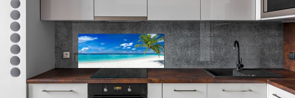 Panel do kuchni Tropikalna plaża