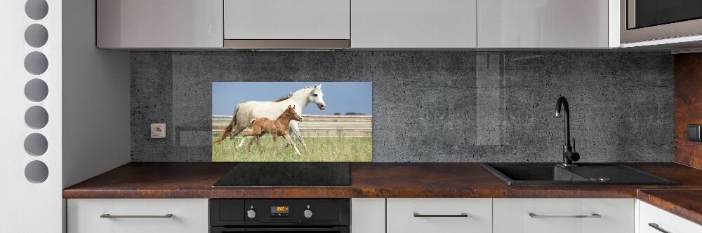 Panel lacobel Klacz ze źrebięciem