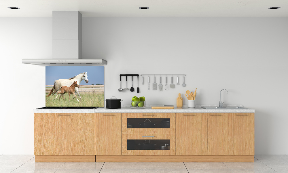 Panel lacobel Klacz ze źrebięciem