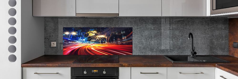 Panel do kuchni Prędkość w mieście