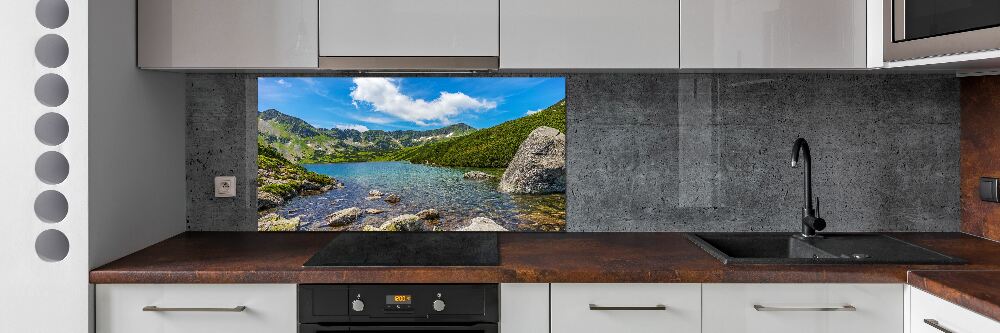 Panel dekor szkło Dolina Tatry