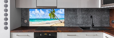 Panel do kuchni Tropikalna plaża