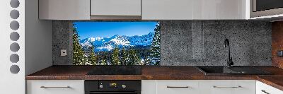Panel do kuchni Panorama Tatr