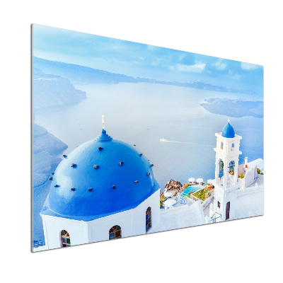 Panel do kuchni Santorini Grecja