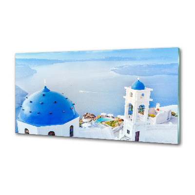 Panel do kuchni Santorini Grecja